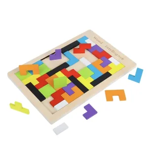 wooden puzzle, wooden blocks puzzle, tetris puzzle