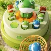 flying frog game, catch frog, launch frog