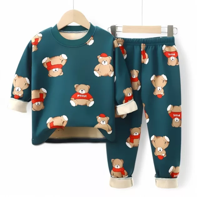 Main_Kids Warm Pajama Set Clothing Suit.jpg