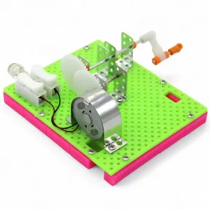 hand crank generator, physics toy, educational toy