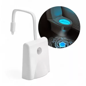 toilet light, toilet night light, motion sensor toilet light, toilet set light