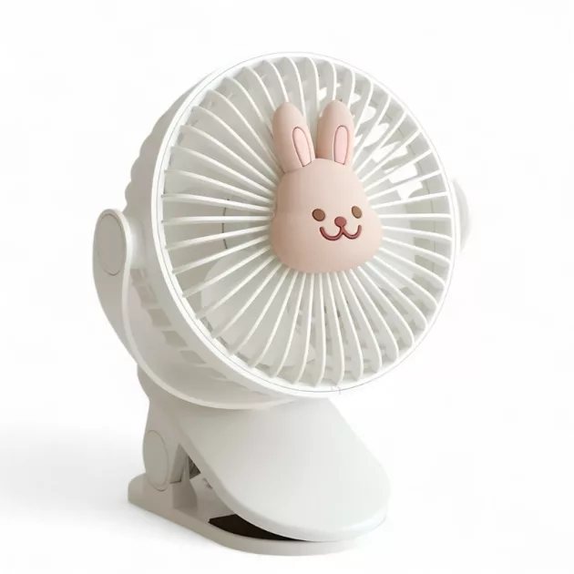 pram fan, stroller clip fan, cute fan, clip on fan