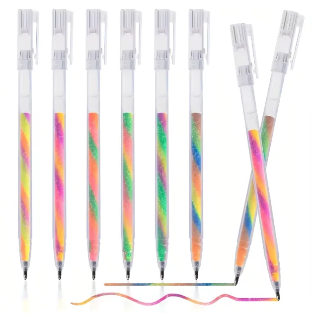 glitter pen, glitter gel pens, glitter pen set