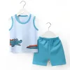 kids clothes set, summer clothes set, shorts and tank top, cotton clothes set
