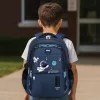 school bag, kids backpack, space school bag, astronaut kids backpack, spacious school bag, waterproof school bag, ergonomic kids backpack