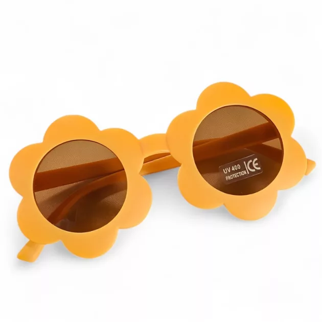 sunflower sunglasses, cute sunglasses, round sunglasses