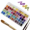 metallic water paints, metallic watercolor paints