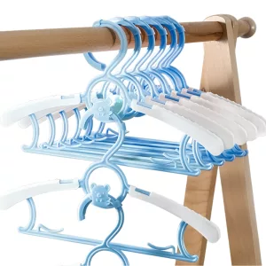 cute hangers, nursery hangers, adjustable clothes hangers, childrens anti-slip hangers