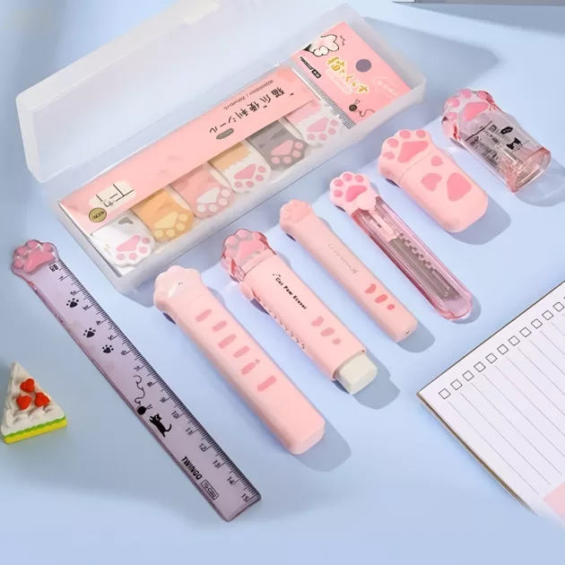 stationery set, school stationery set, cute stationery set