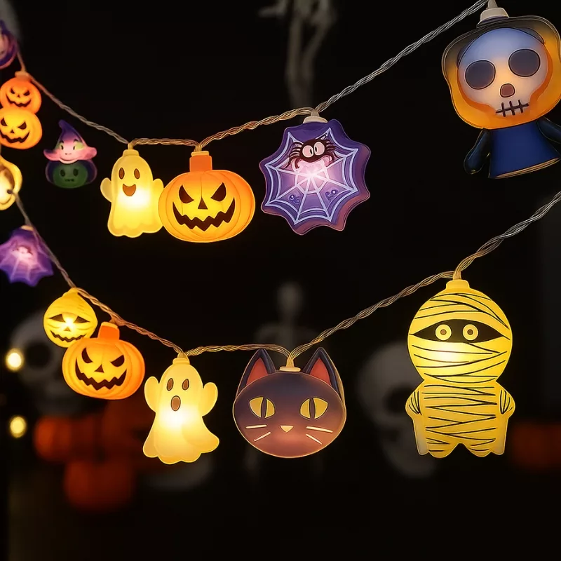 halloween lights, string lights, halloween decoration