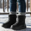 winter shoes, snow boots, plush snow boots, plush winter shoes, waterproof winter boots, non slip winter shoes