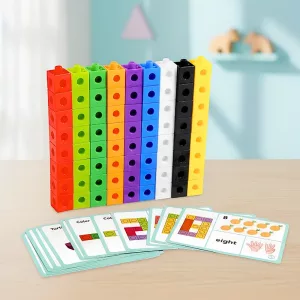 cube puzzle, building block puzzle, montessori toy, magic cube puzzle
