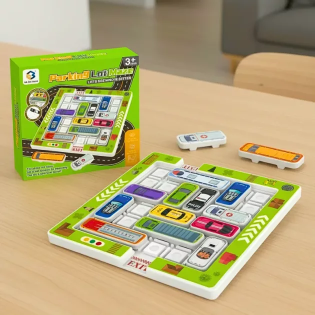 car parking board game, car parking puzzle game, parking lot puzzle game