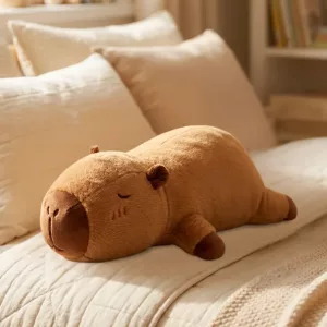 capybara plush toy, capybara stuffed animal, stuffed capybara, plush big capybara stuffed animal, capybara pillow
