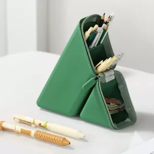 silicone pencil pouch, silicone pen holder