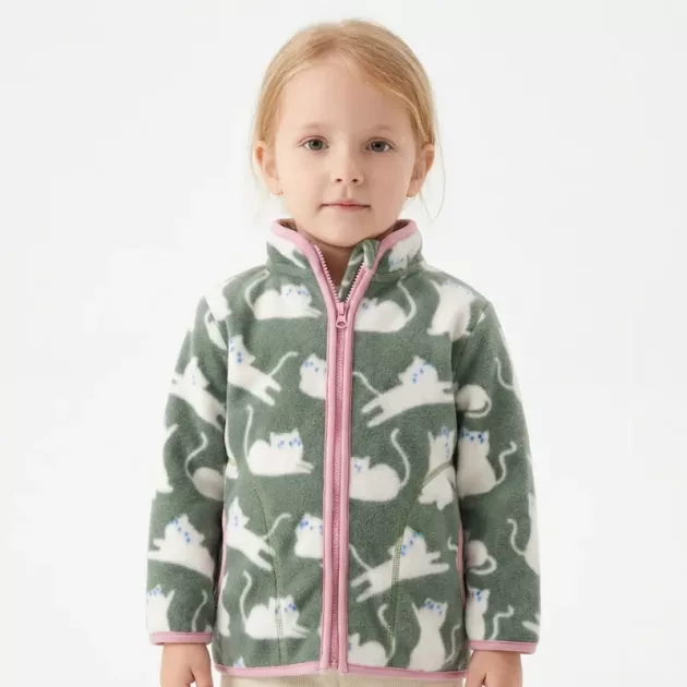 fleece zip up jacket, warm zip up jacket