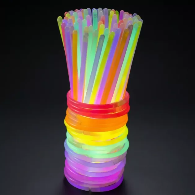 fluorescent sticks, glow sticks, light sticks, light up sticks, party glow sticks