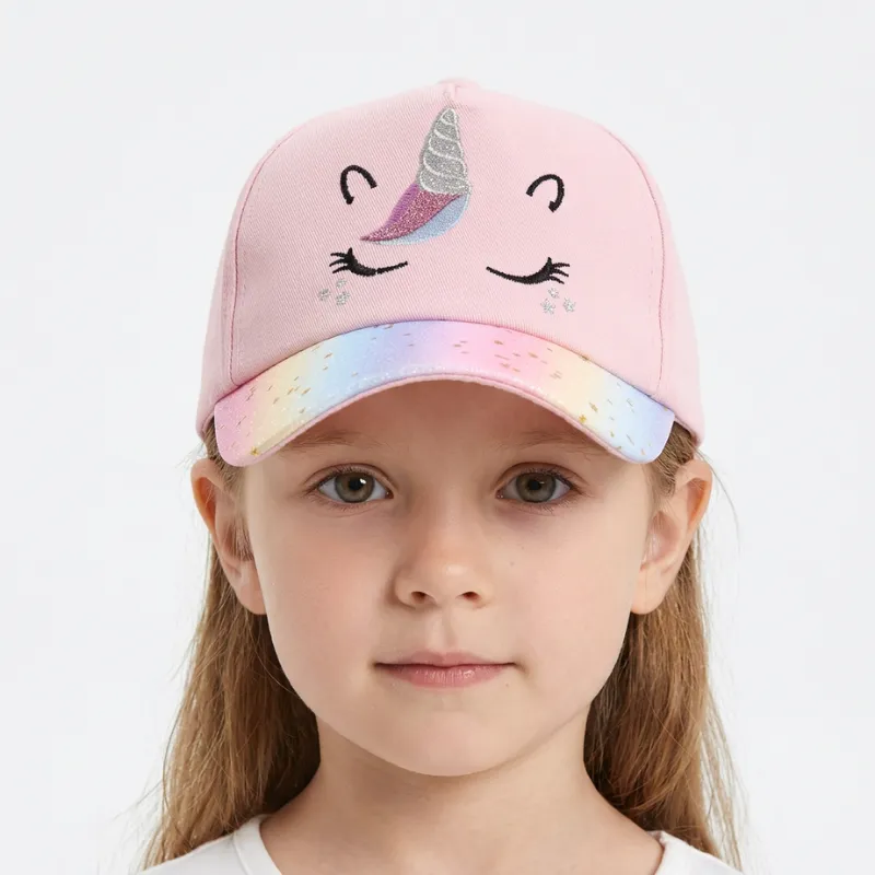 Cute Unicorn Cotton Baseball Cap for Kids