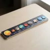 wooden montessori toy, solar system wooden toy, wooden solar system puzzle