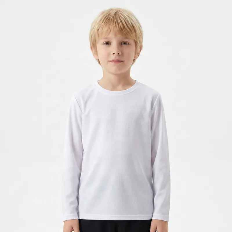 Quick-Drying Long Sleeved T-Shirt for Kids